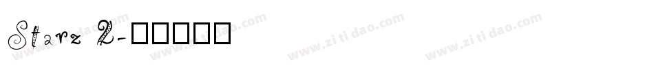 Starz 2字体转换